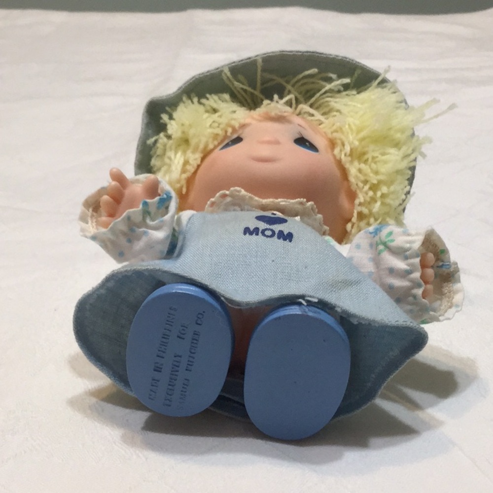 Precious Moments Small Baby Doll I ❤️Mom Vintage - Picture 6 of 7